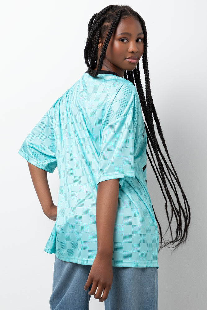 Sport Short Sleeve T-Shirt Blue (2)