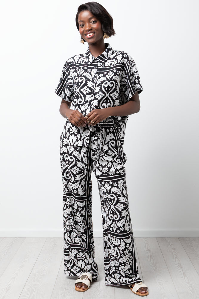 Relaxed Pants Black