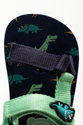 Dino Sandals Navy And Green (4)