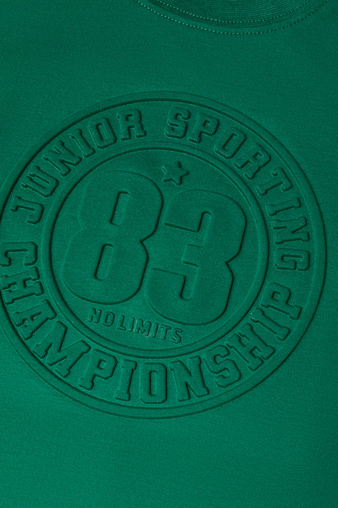 Tuxedo Pin Tuck T-Shirt Green (1)