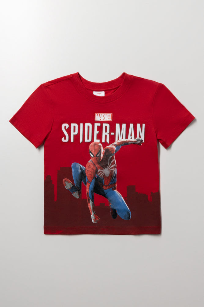 Spiderman T-Shirt Red