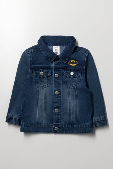 Batman Denim Jacket Blue