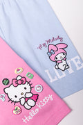 Hello Kitty 2 Pack Cycling Shorts Grey And Pink (1)