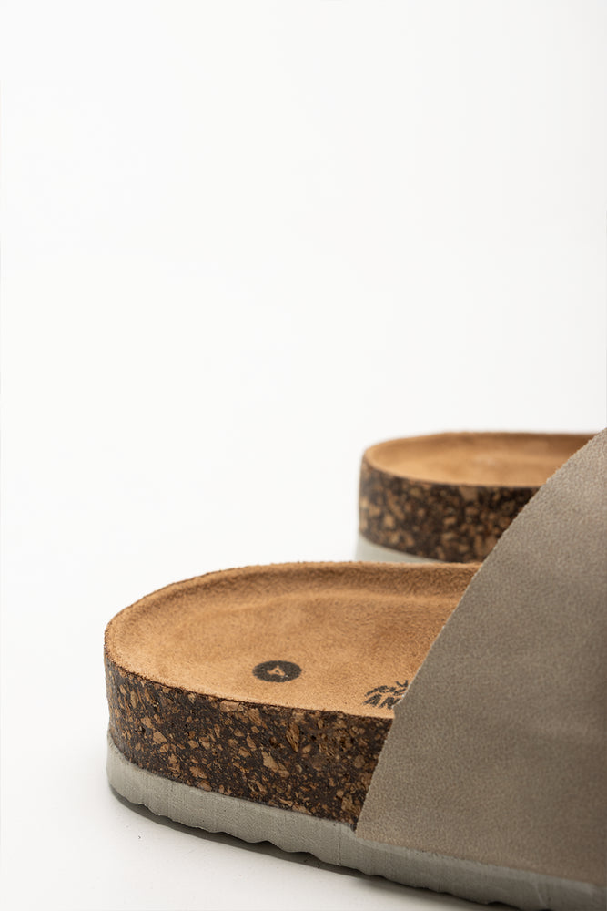 Pearl Buckle Sandals Natural (3)