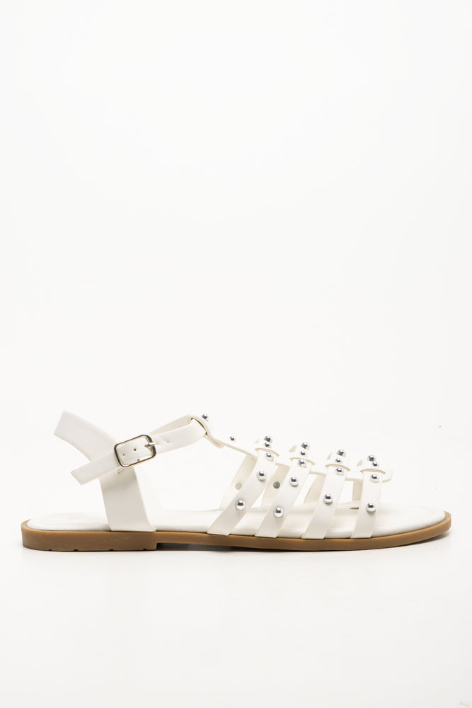 Gladiator Sandals Cream (1)