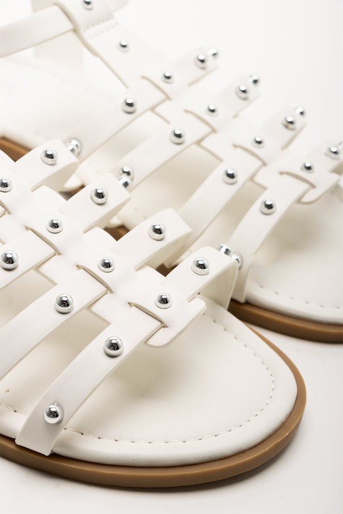 Gladiator Sandals Cream (2)