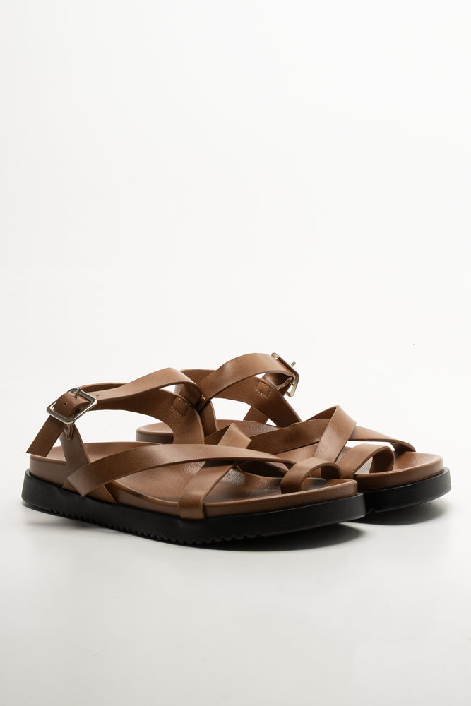 Strappy Sandals Tan
