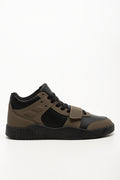 Basketball High Top Sneakers Brown (1)