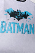 Batman Long Sleeve T-Shirt Grey Melange (1)
