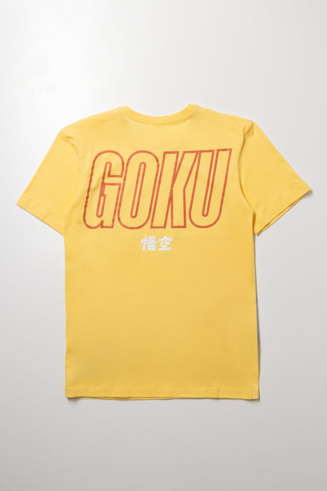 Dragon Ball Z T-Shirt Yellow (2)