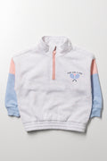Quaterzip Tracktop Cream