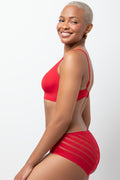 Bonded Bralette Red (1)
