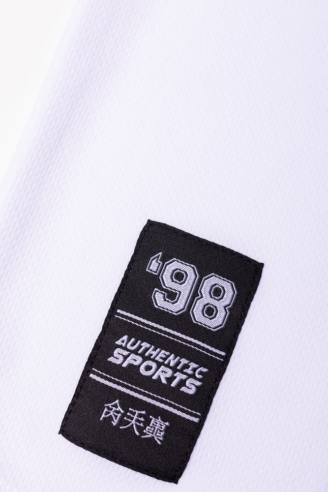 Soccer Short Sleeve T-Shirt Blue And White (2)