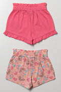 Nala 2 Pack Shorts Pink (2)
