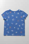 Short Sleeve T-Shirt Blue (2)