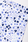 Floral Leggings Blue And White (1)