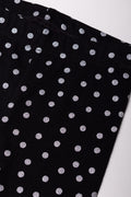 Polka Dot Leggings Black (1)