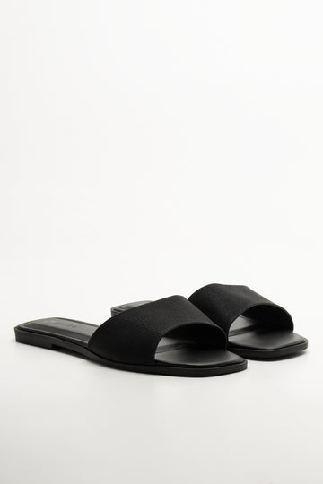 Mule Sandals Black