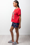 Christmas Pyjama Set Red (1)