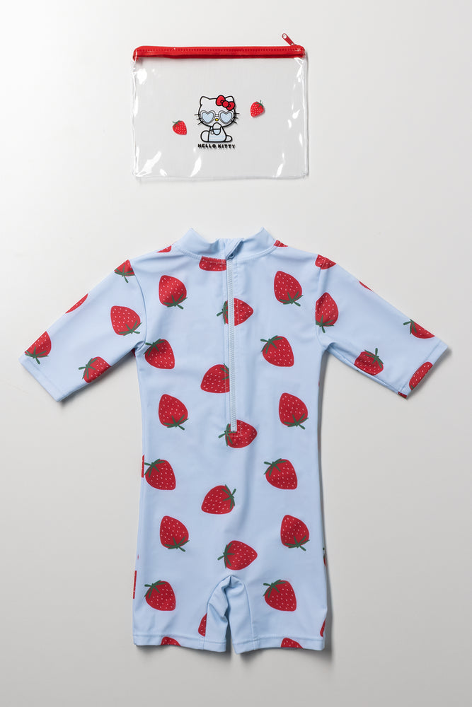 Hello Kitty Swimsuit Blue (3)