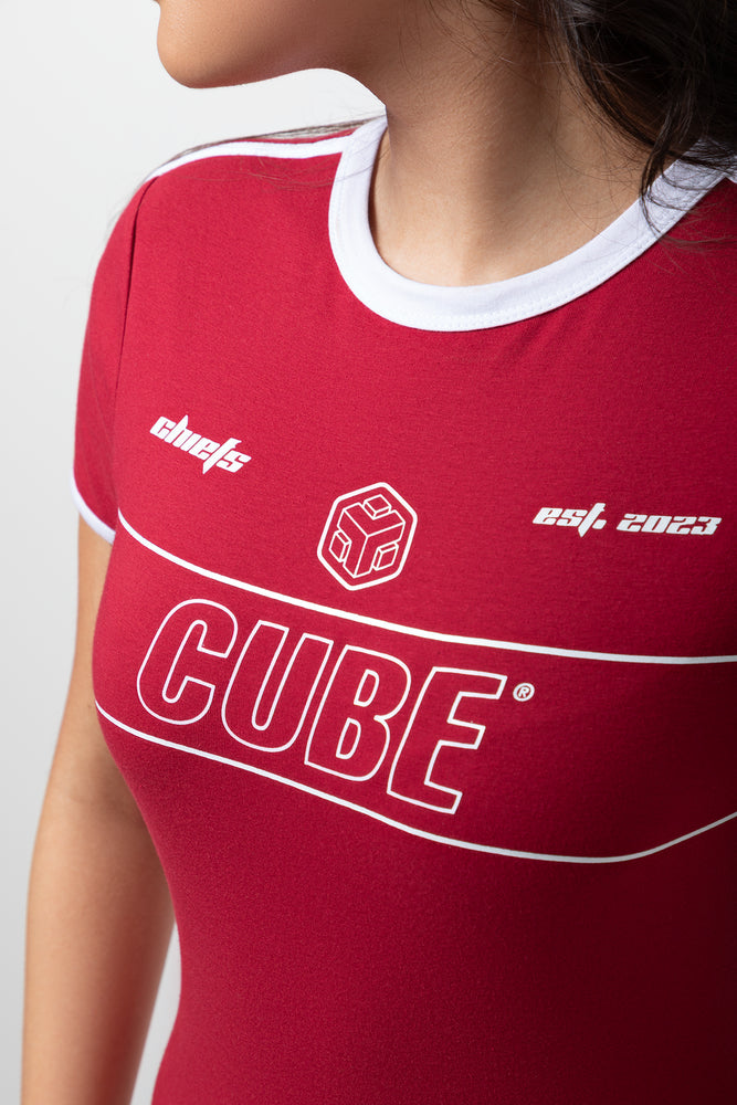 Bodycon Dress Burgundy (3)