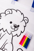 Colour Me Lion Tote Bag (1)
