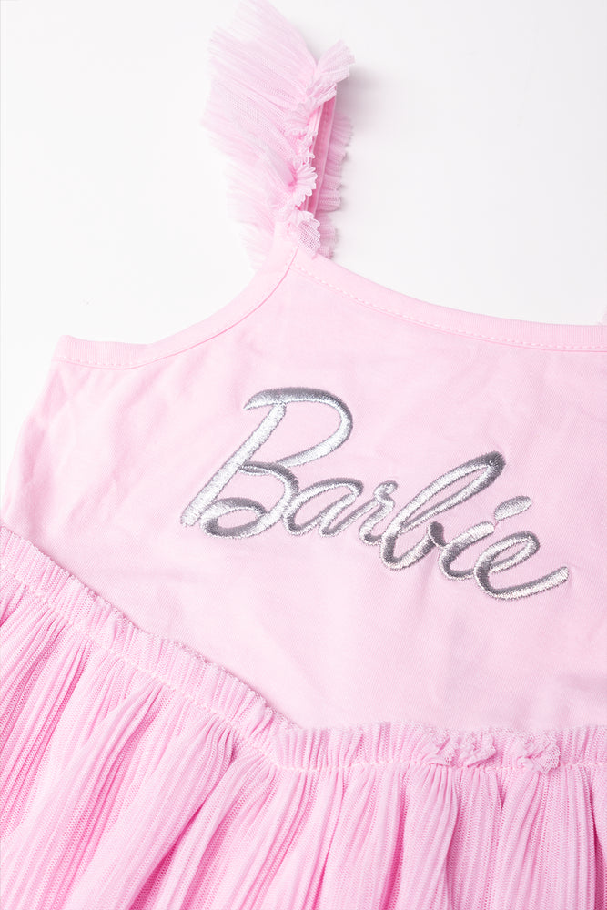 Barbie Tulle Dress Pink (1)
