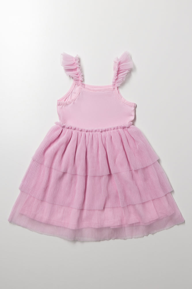 Barbie Tulle Dress Pink (2)