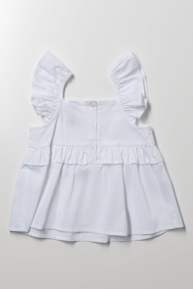 Embroidered Top White (3)