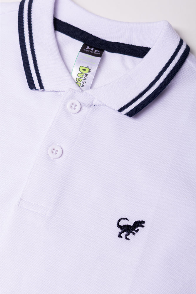 Long Sleeve Golfer White (1)