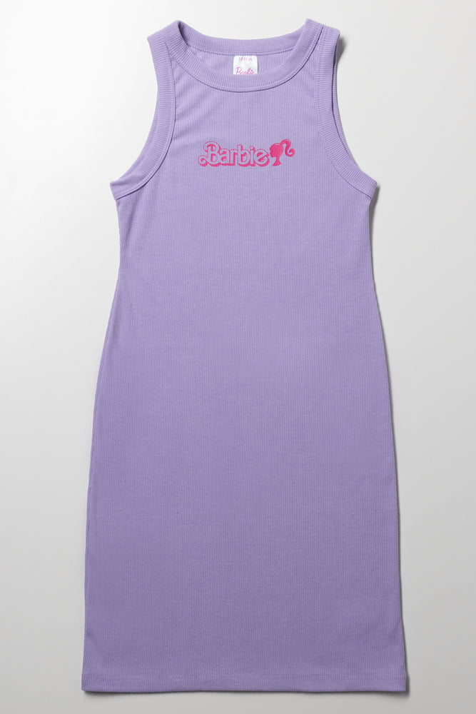 Barbie Rib Dress Purple