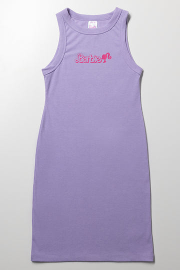 Barbie Rib Dress Purple