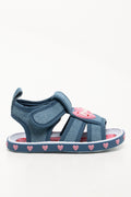 Princess Denim Sandals Blue