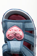 Princess Denim Sandals Blue (4)