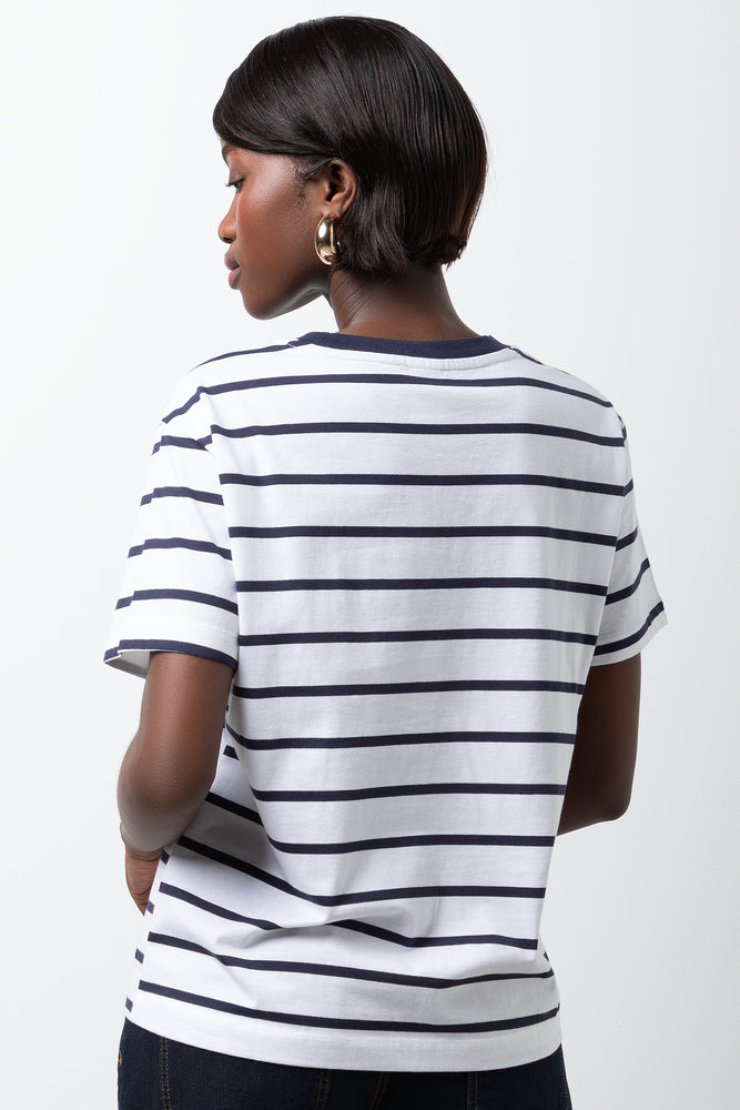 Short Sleeve T-Shirt Black And White (2)