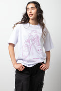 Oversized Short Sleeve T-Shirt White