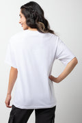 Oversized Short Sleeve T-Shirt White (2)