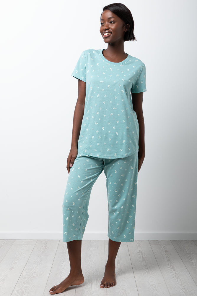 Capri Pyjama Set Blue