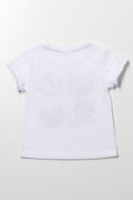 Minnie Mouse Short Sleeve T-Shirt White (2)