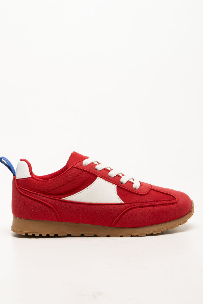 Retro Trainers Red