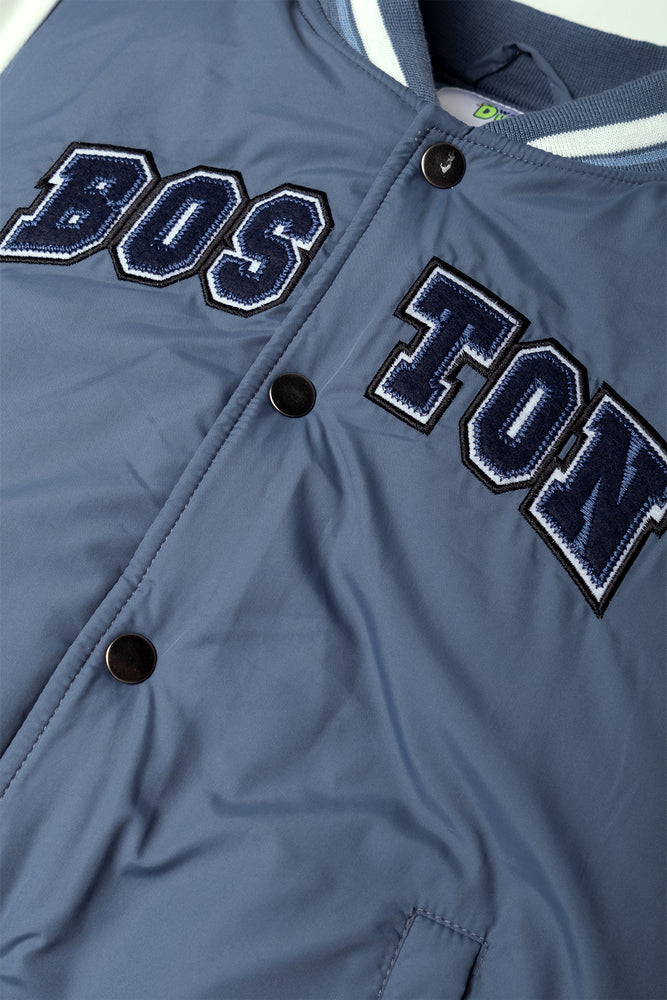 Baseball Bomber Jacket Blue (1)