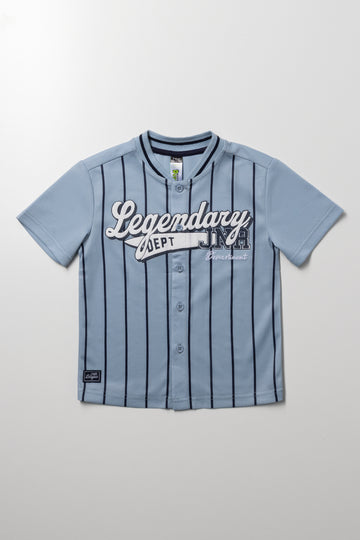 Baseball Button Through Shirt