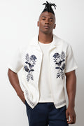 Embroidered Shirt Natural