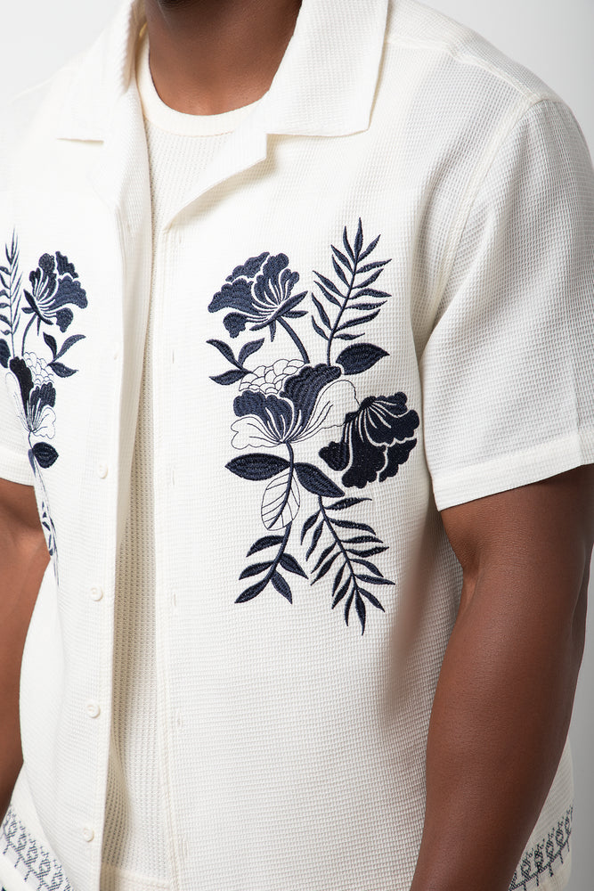 Embroidered Shirt Natural (3)