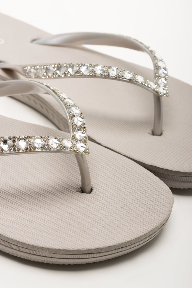 Diamante Flip Flop Natural (2)