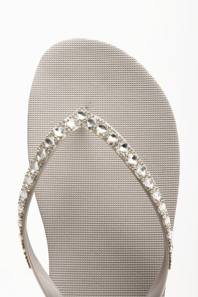 Diamante Flip Flop Natural (4)