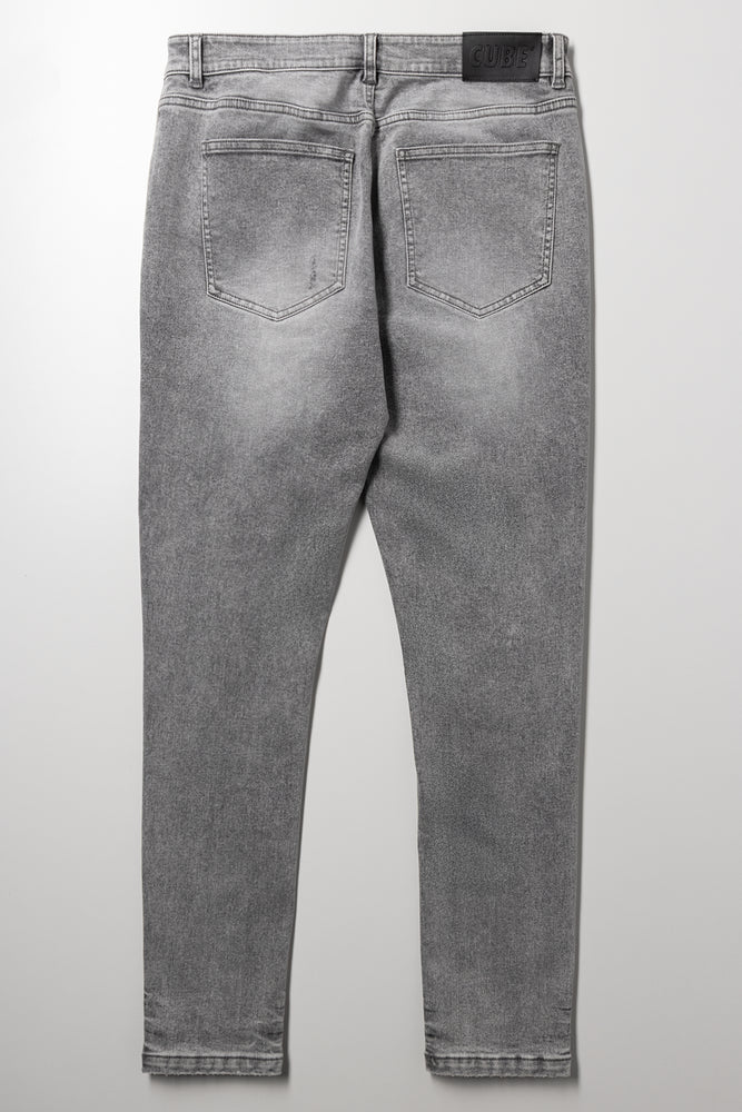 Super Skinny Denim Jeans Grey (3)