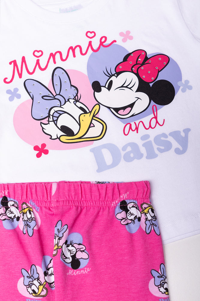 Minnie Mouse Set White And Pink