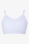 2 Pack Seamfree Bras White (2)