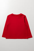 Long Sleeve T-Shirt Red (2)